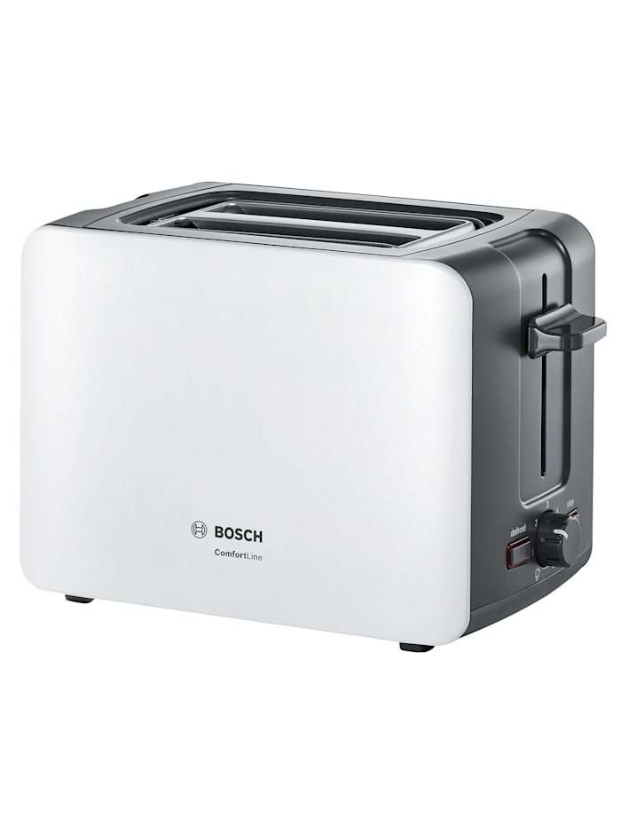 Image of Bosch Kompakt-Toaster ComfortLine Bosch Weiß::Dunkelgrau