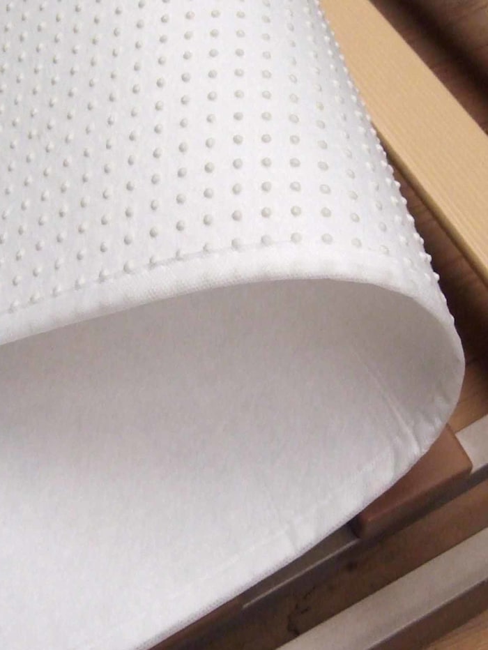 Isolateur de sommier anti-dérapant Sleep & Protect Biberna blanc