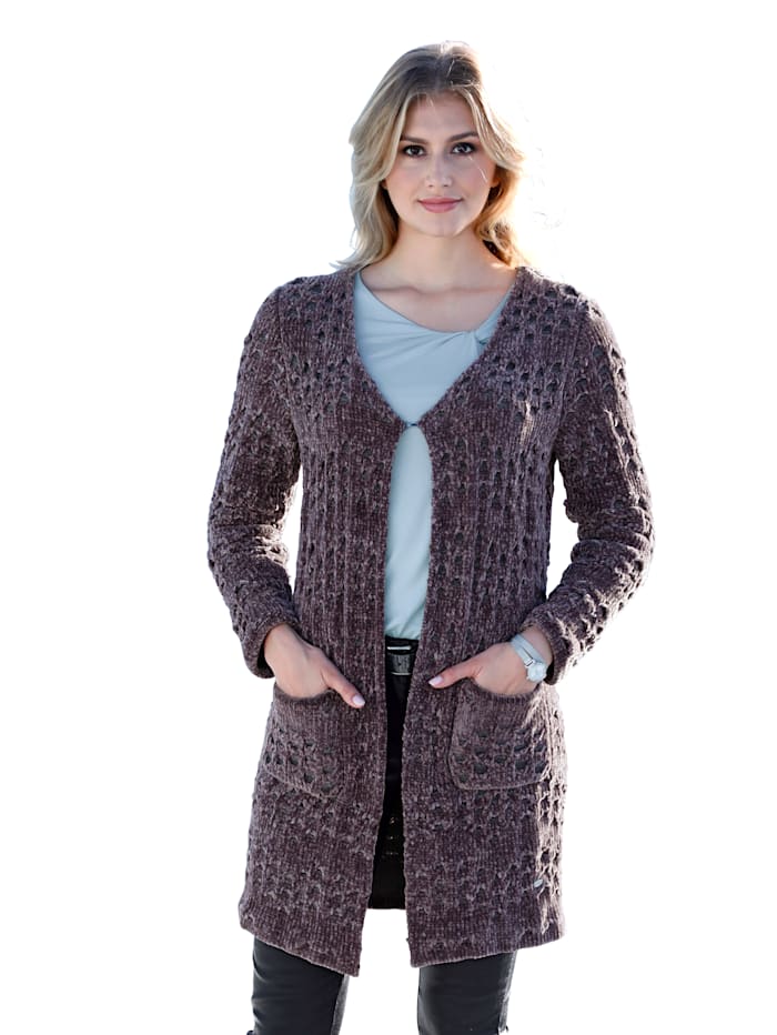 Gilet maille AMY VERMONT Gris