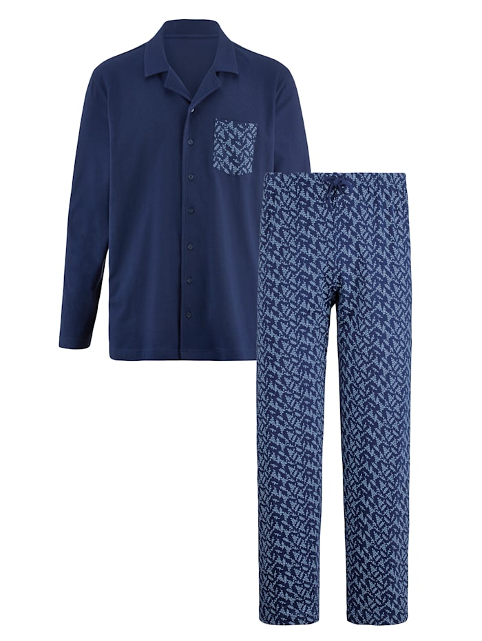 Pyjama BABISTA Marine/bleu clair