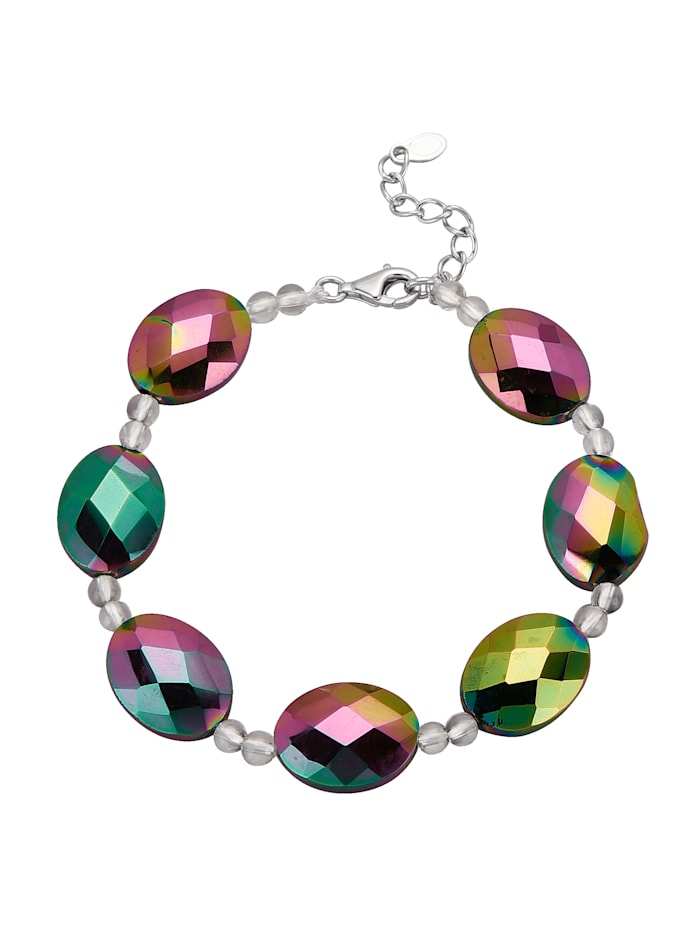 Image of Armband aus Regenbogen-Achat KLiNGEL Multicolor