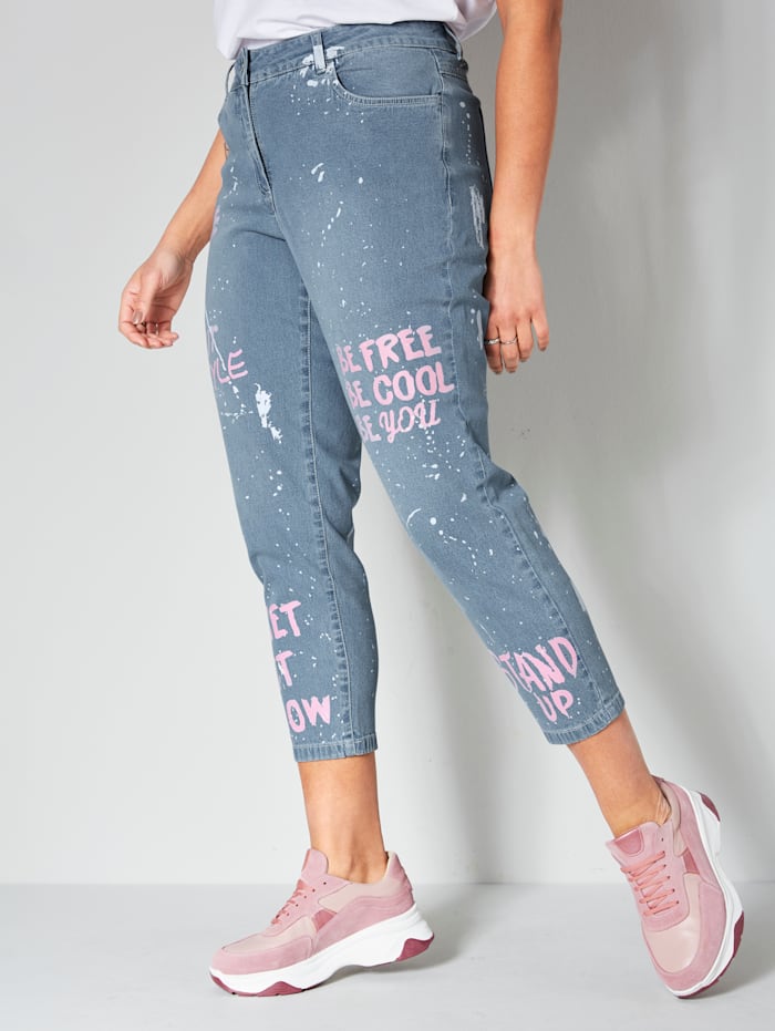 Image of Jeans Angel of Style Blue bleached