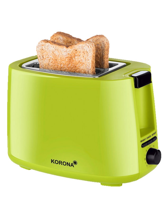Image of Automatik-Toaster 21133, für 2 Brotscheiben, grün Korona Grün