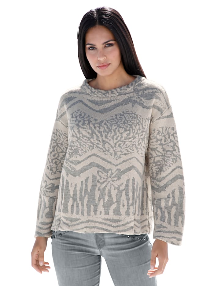 Pull-over AMY VERMONT Beige::Gris