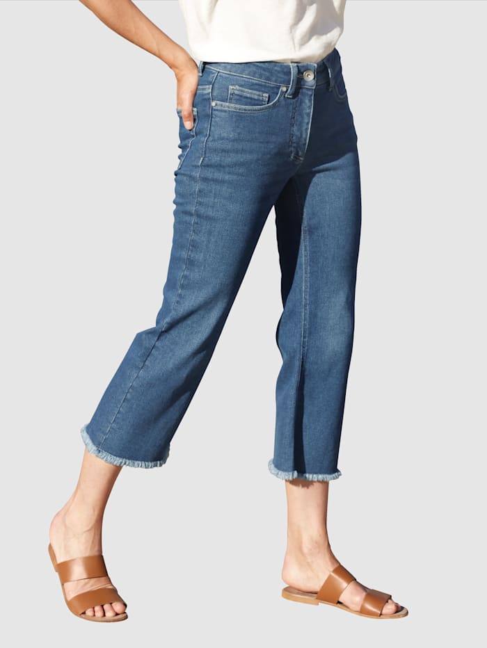 Image of Jeans-Culotte Laura Kent Blue stone