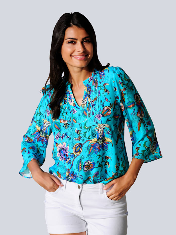 Alba moda Tuniek in zomerse kleuren Turquoise online kopen