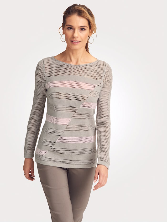 Pull-over MONA Taupe::Rose