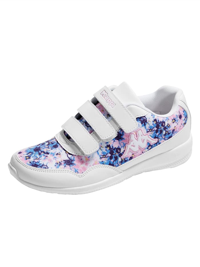 Kappa Sneaker met trendy bloemenprint Lichtblauw online kopen