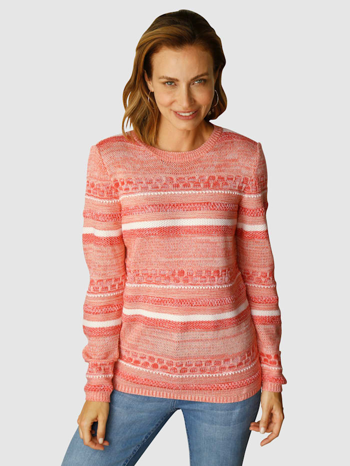 Image of Pullover Paola Apricot::Lachs