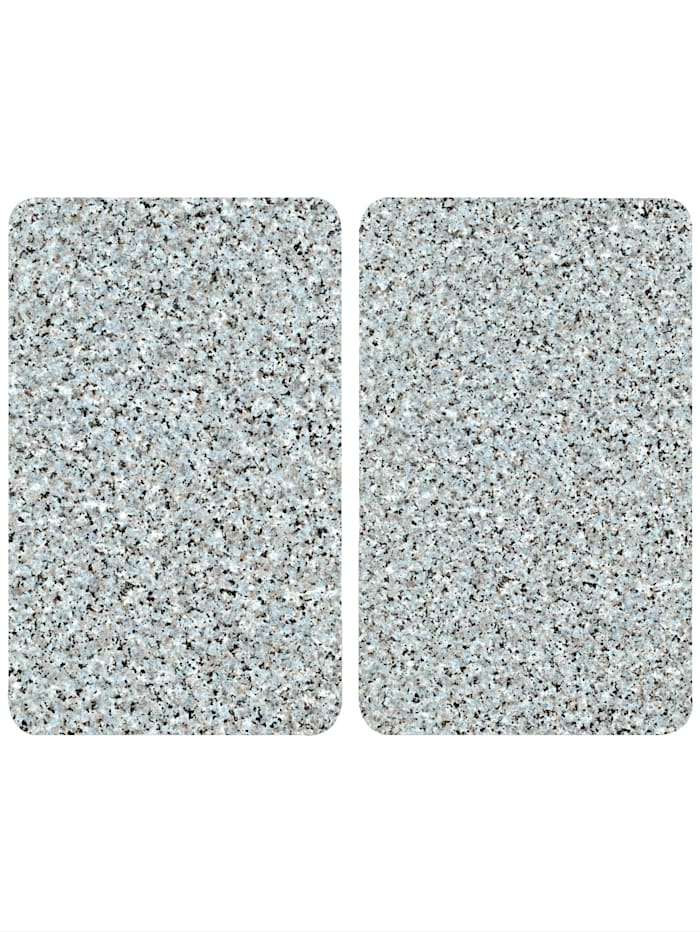 Lot de 2 protège-plaques Aspect granit Wenko Aspect granit