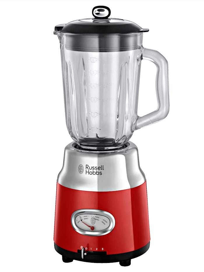 Image of Russell Hobbs Glas-Standmixer 'Retro Ribbon Red' 25190-56 Russell Hobbs Rot