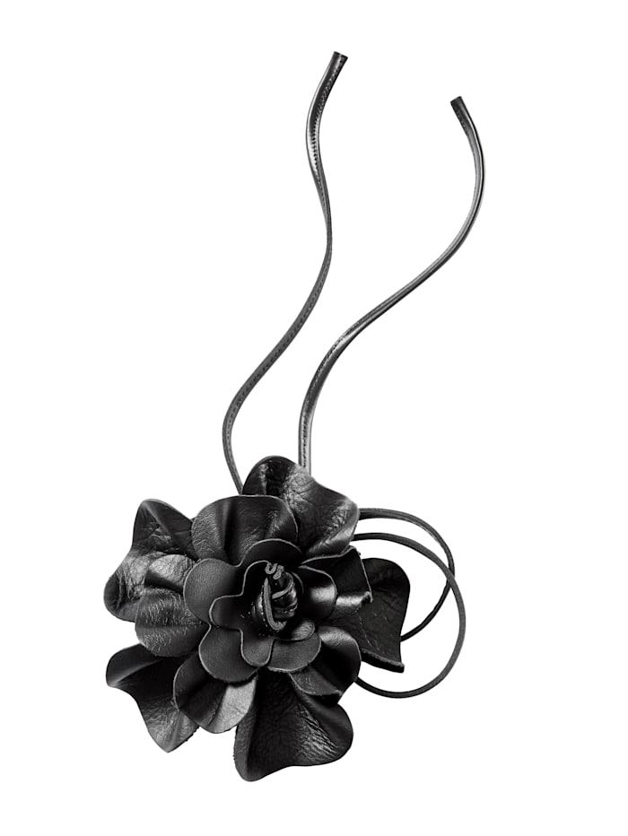Ceinture avec fleur Sara Lindholm Noir