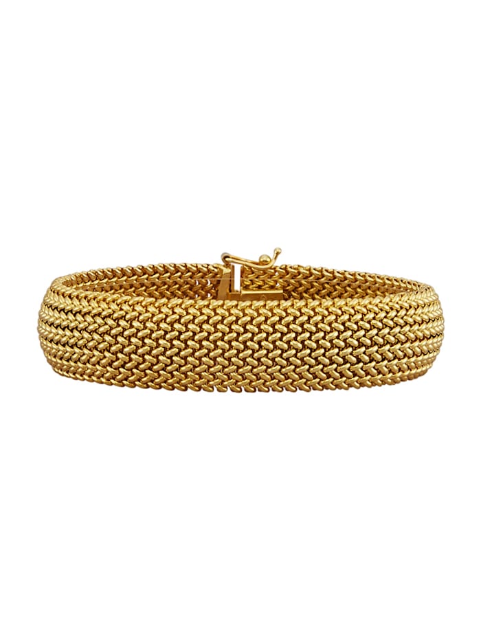 Image of Milanaise-Armband Amara Gold Gelbgoldfarben