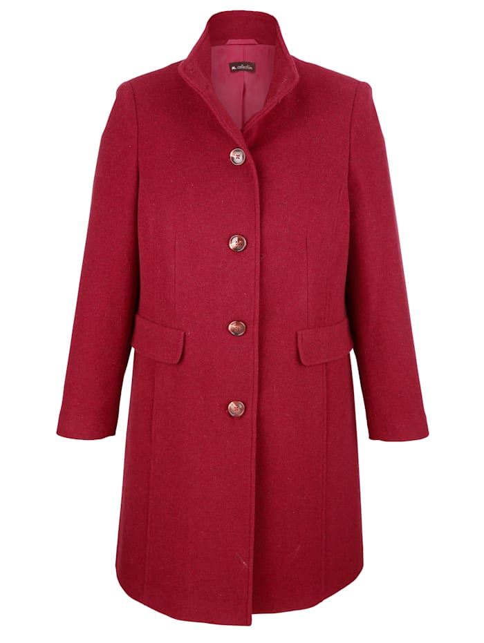 Manteau en laine m. collection Rouge