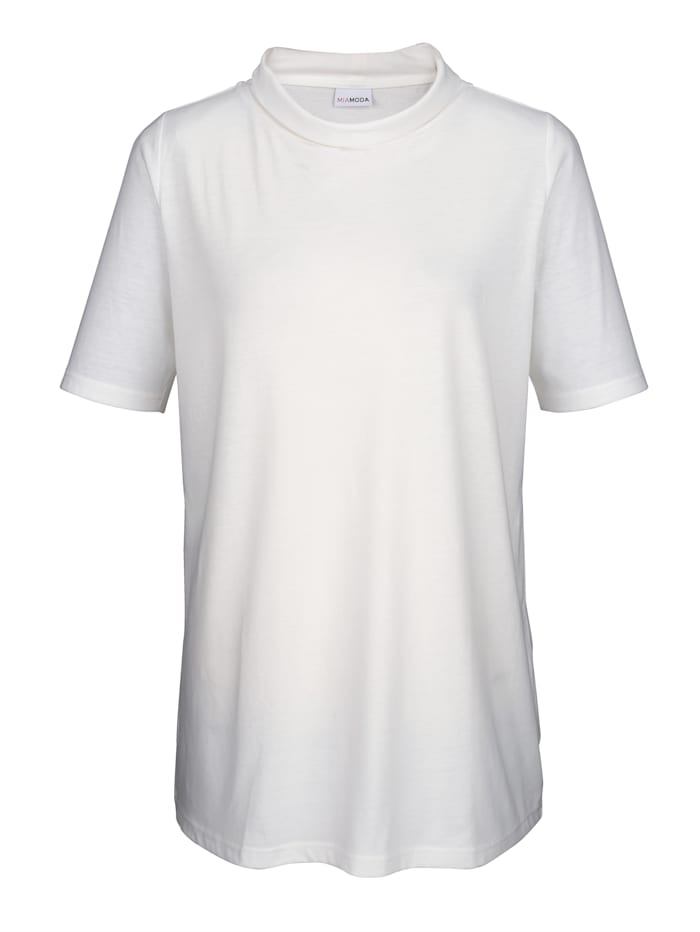 T-shirt MIAMODA Blanc cassé