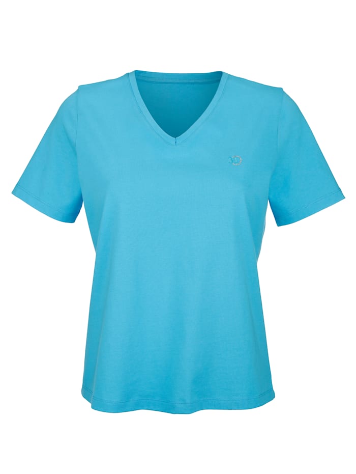 MONA Shirt Turquoise online kopen