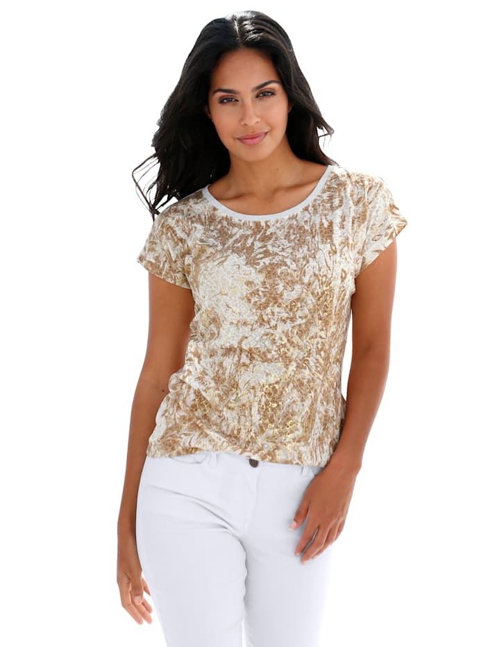 T-shirt AMY VERMONT Taupe::Coloris or