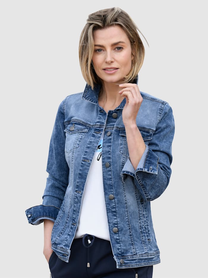 Image of Jeansjacke basically you Blue bleached