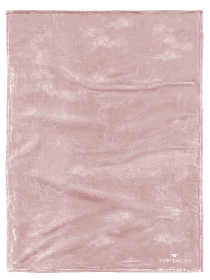 Image of Angorina-Fleece Decke Tom Tailor Rosé