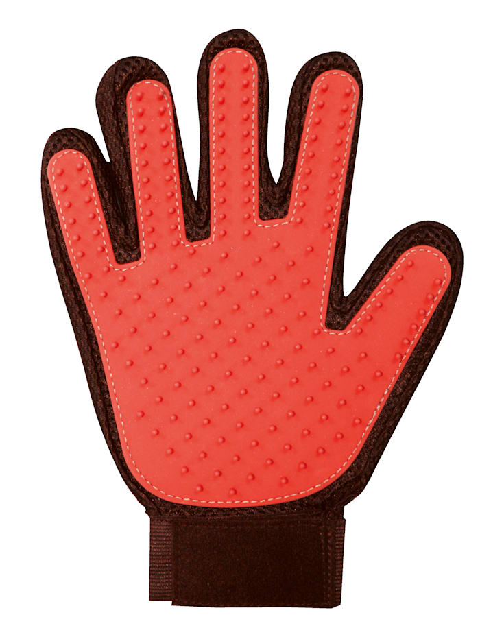 Gant Pet Glove pour animaux de compagnie Industex rouge/noir