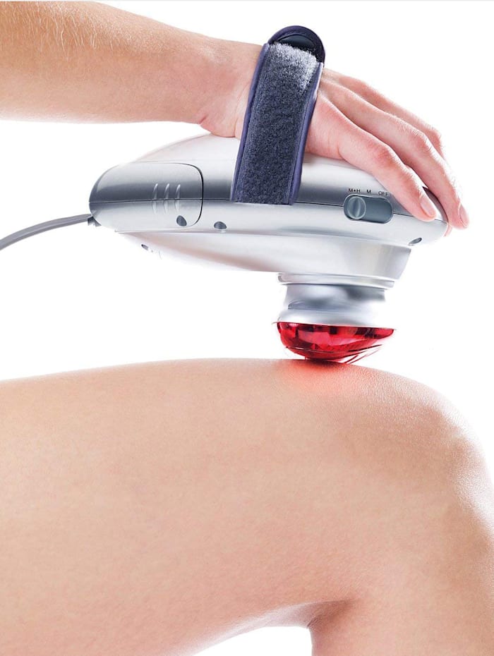 Image of Prorelax® Intensiv-Massagegerät mit Infra-Rot Prorelax Silberfarben
