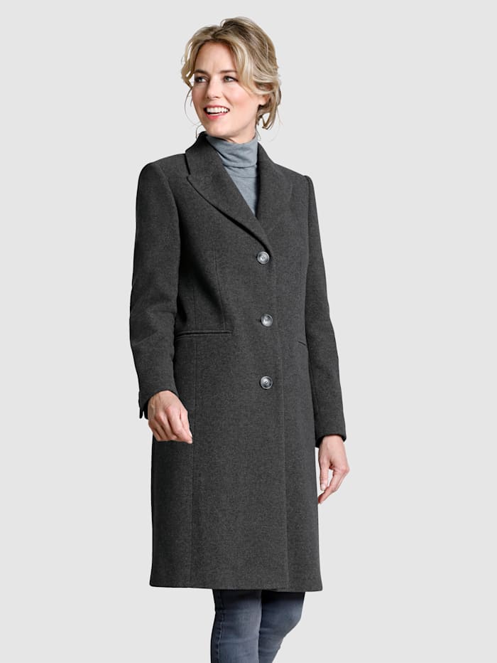 Manteau en laine mélangée Dress In Gris