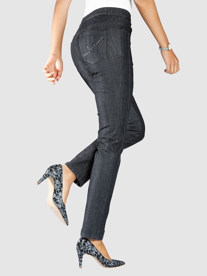 Image of Jeans m. collection Schwarz