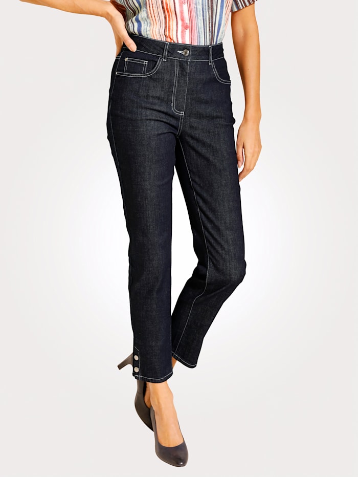 Image of 7/8-Jeans MONA Marineblau
