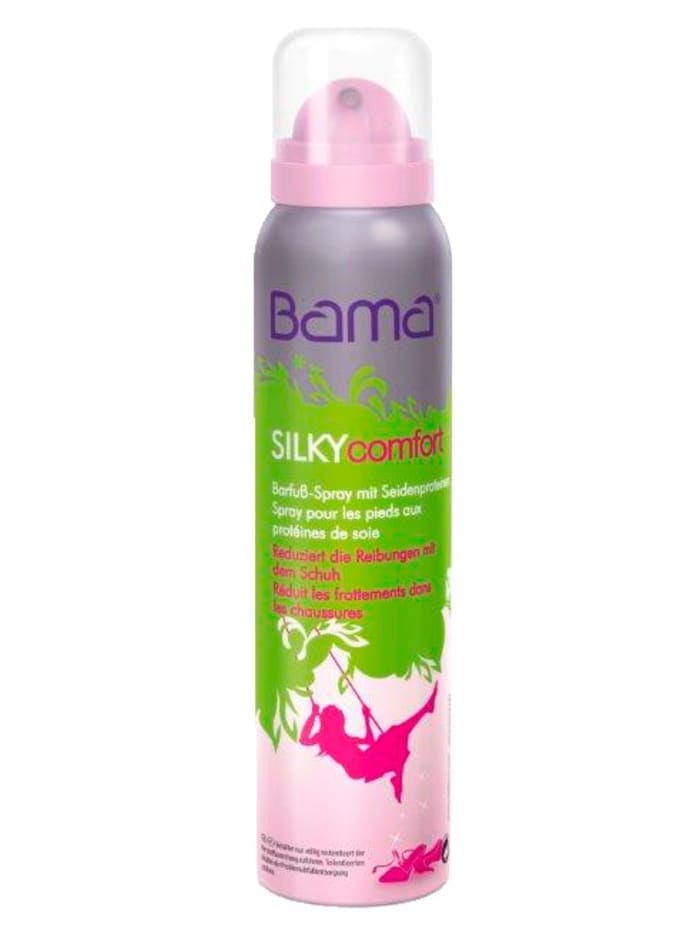 Image of Silky Comfort Fußspray mit echter Seide Bama Ungefärbt