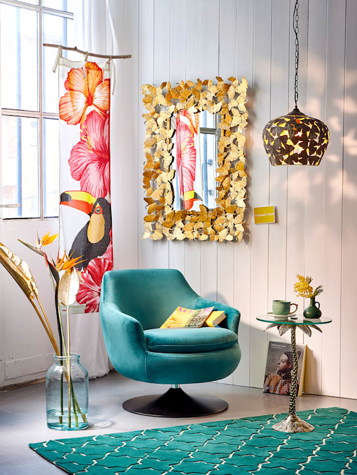 Image of Organdy-Vorhang IMPRESSIONEN living Multicolor