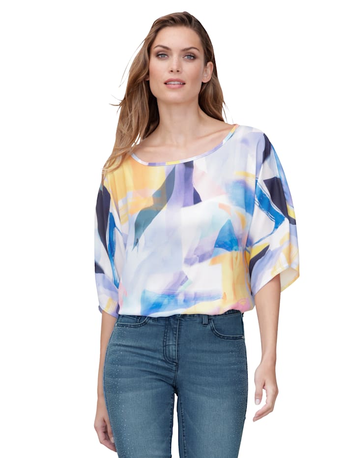 Image of Bluse AMY VERMONT Lila::Gelb