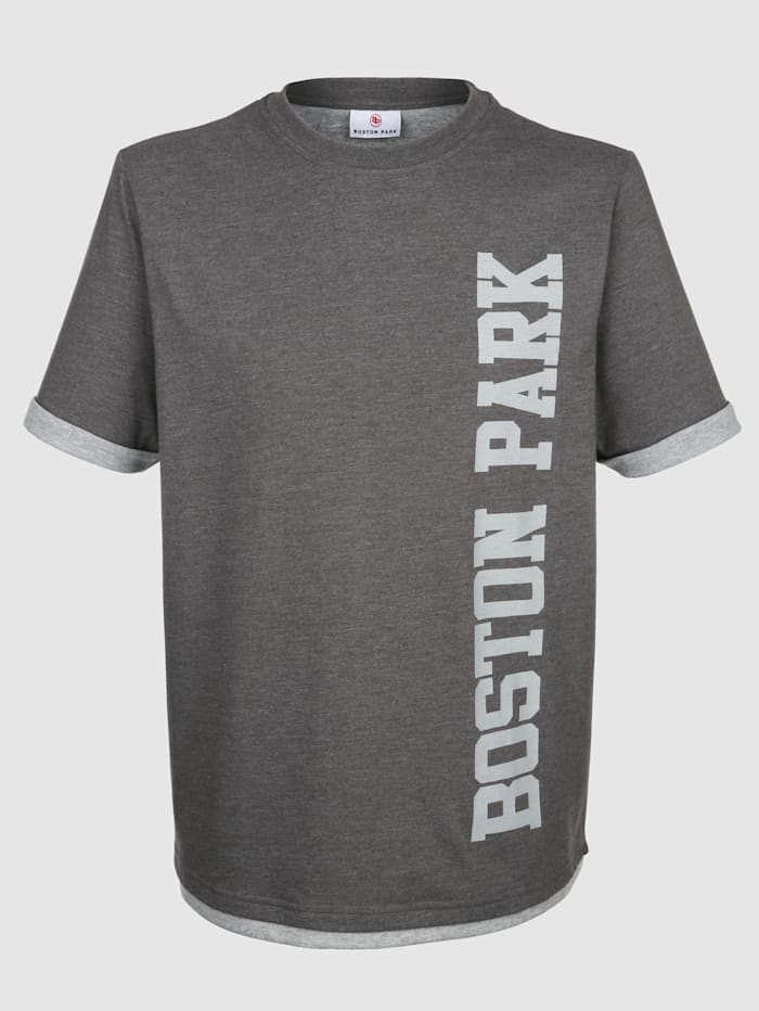 T-shirt Boston Park Anthracite