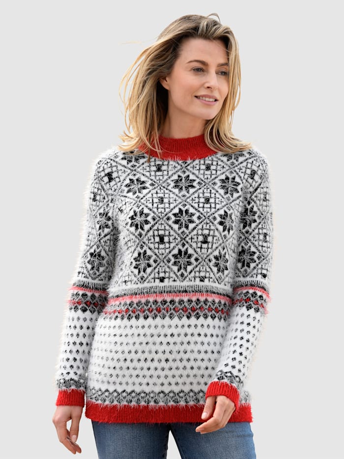 Image of Pullover basically you Weiß