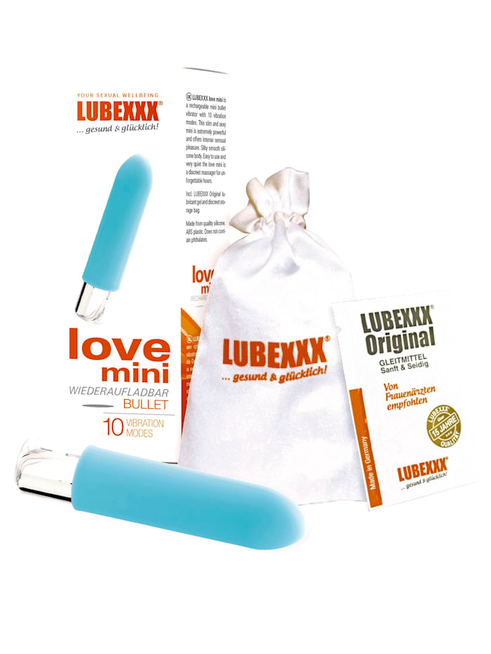 Image of Vibrator 'Love Mini' LUBEXXX Türkis