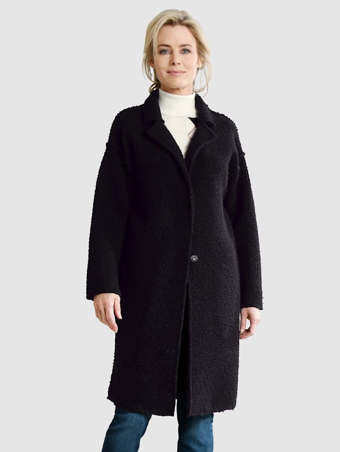 Manteau en laine mélangée Dress In Noir