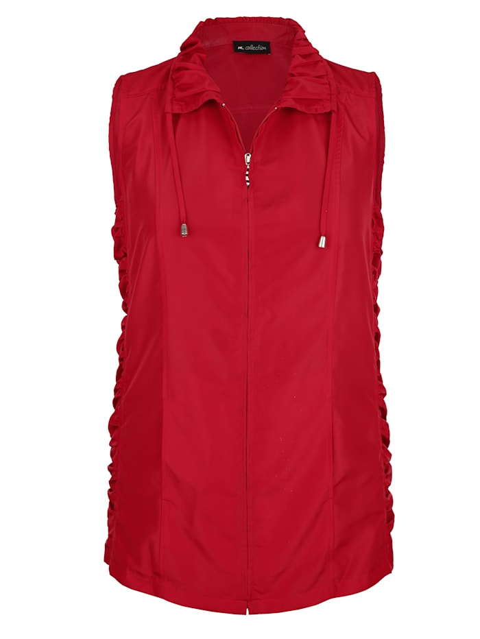 Bodywarmer m. collection Rood