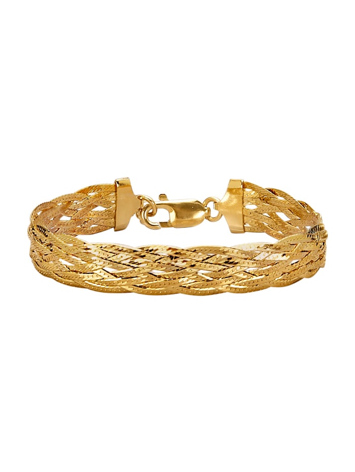 Image of Herringbone-Armband Golden Style Gelbgoldfarben