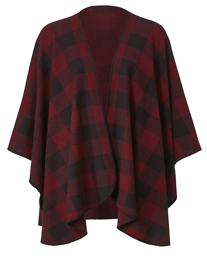 Poncho Angel of Style Rouge/noir