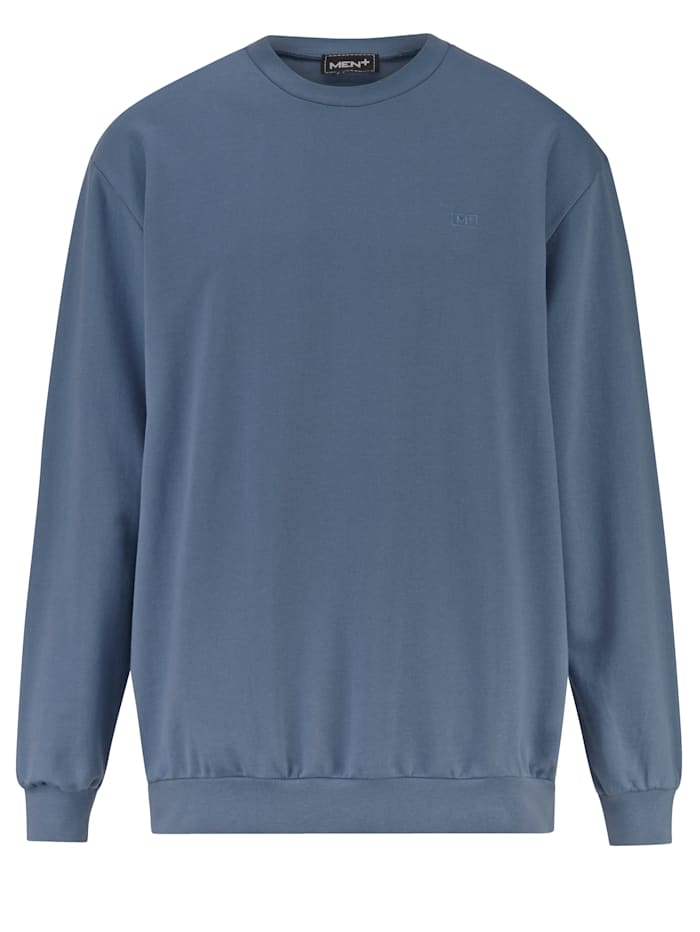 Image of Sweatshirt Men Plus Jeansblau