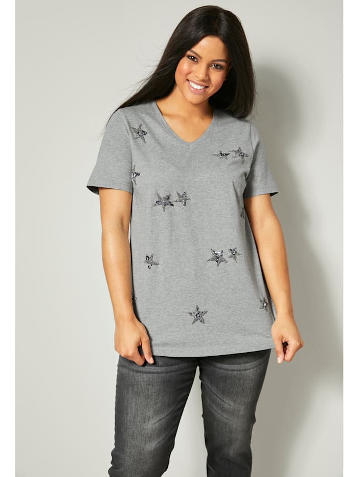 T-shirt Angel of Style Gris clair