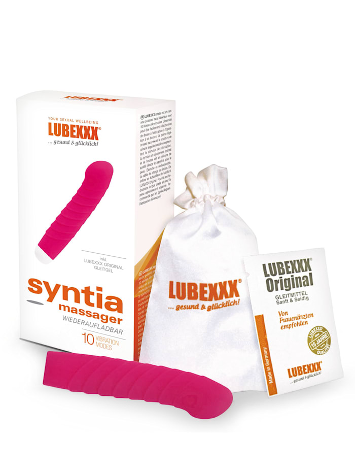 Image of Vibrator 'Syntia Rechargeable' LUBEXXX Pink