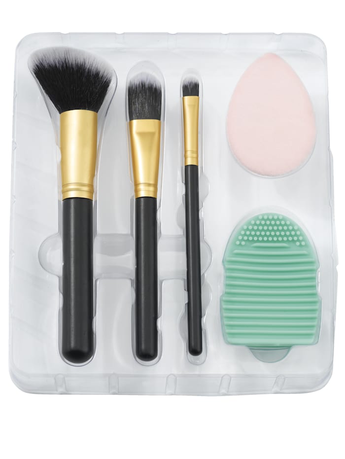Kit d'accessoires maquillage, 5 pièces KLiNGEL noir
