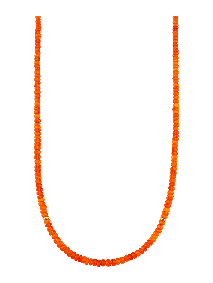 Image of Opal-Kette Amara Farbstein Orange