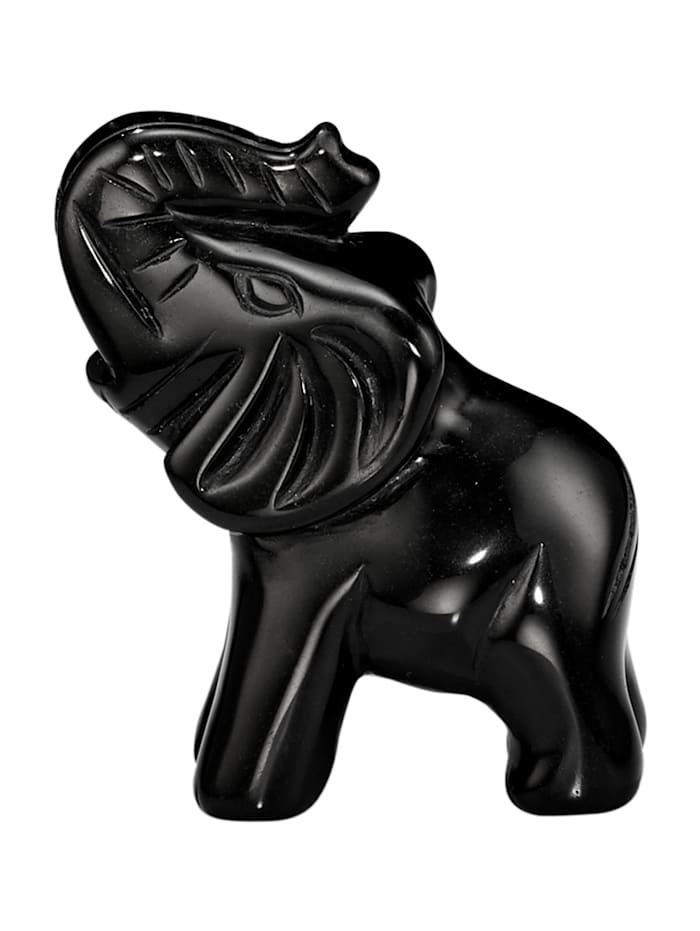 Image of Elefanten Figur KLiNGEL Schwarz