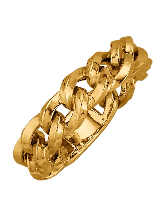 Image of Ketten-Ring in Gelbgold 375 KLiNGEL Gelbgoldfarben