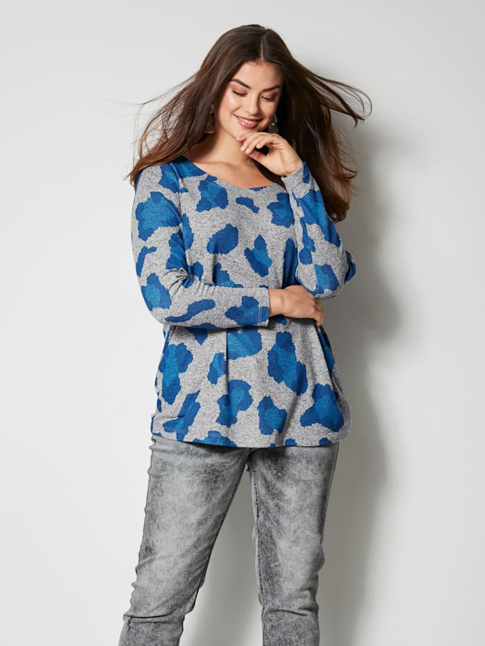 Pull-over Angel of Style Gris::Bleu