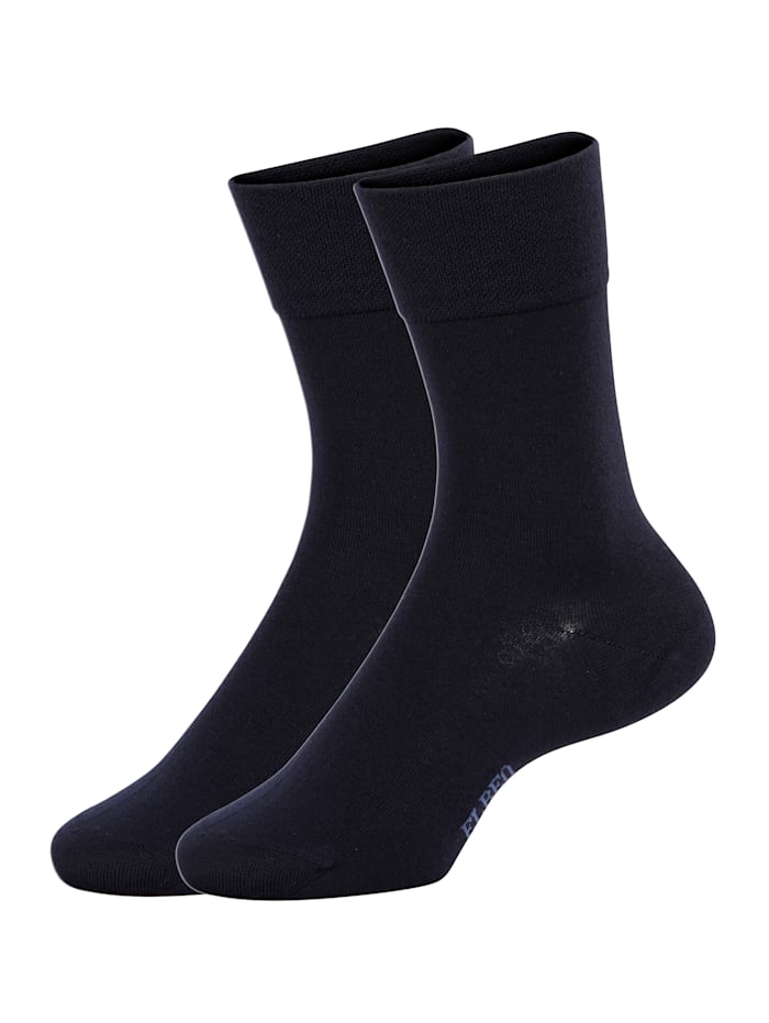 Image of Sensitive-Socken im 2er-Pack Elbeo Marineblau