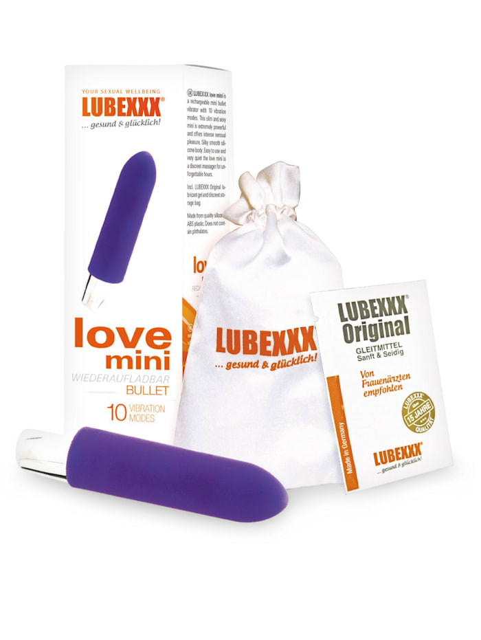 Image of Vibrator 'Love Mini' LUBEXXX Lila