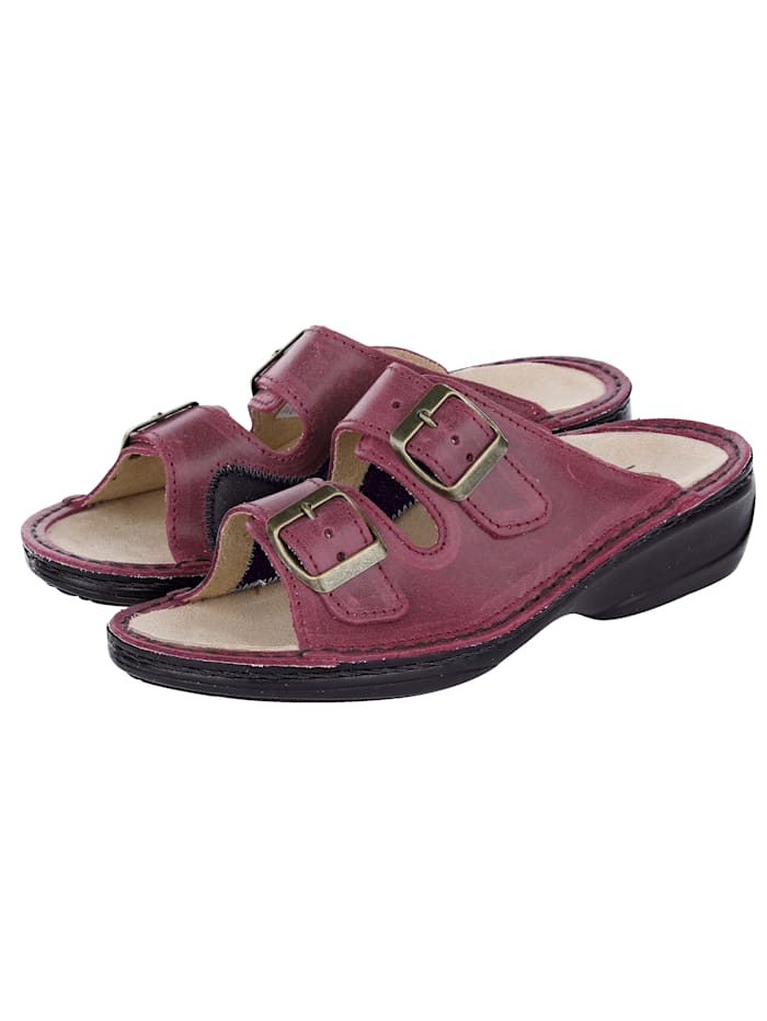 Mules OrthoMed Bordeaux