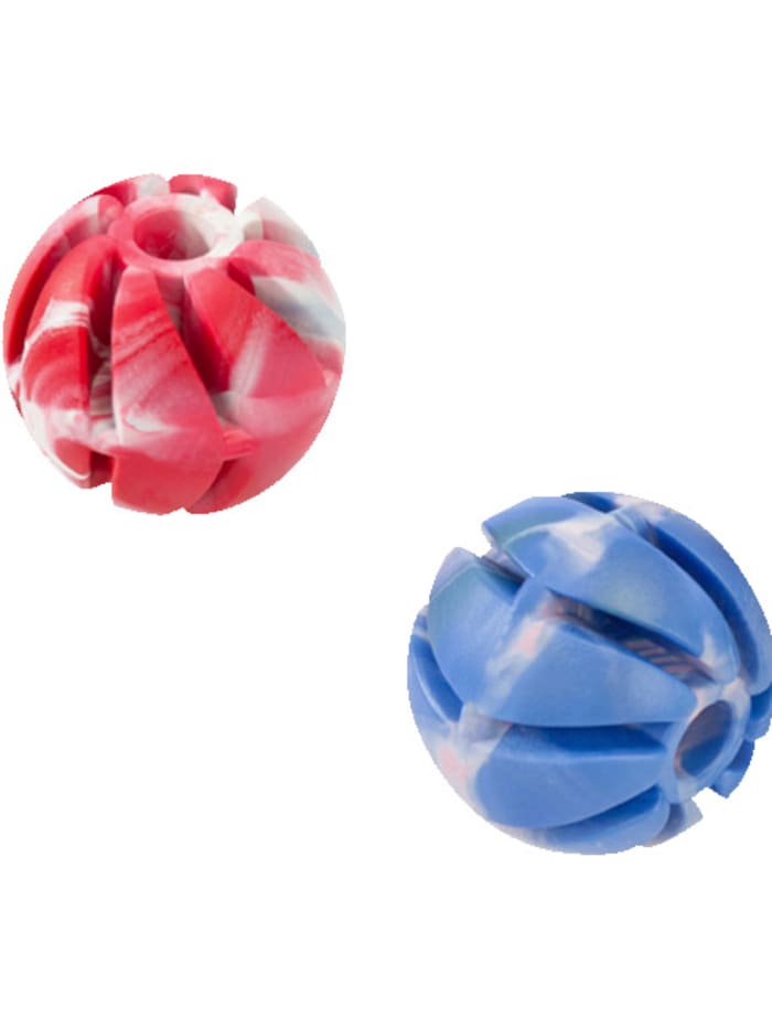 Image of Hundespielzeug 'Spiralball'; Ø 6 cm, 1 Stück HSP Hanseshopping Blau